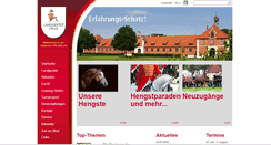 Desktop Screenshot of landgestuetcelle.de
